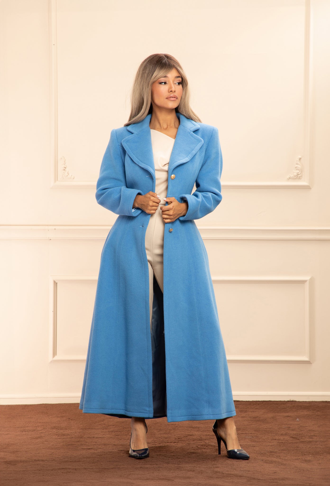CLASSY BLUE COAT
