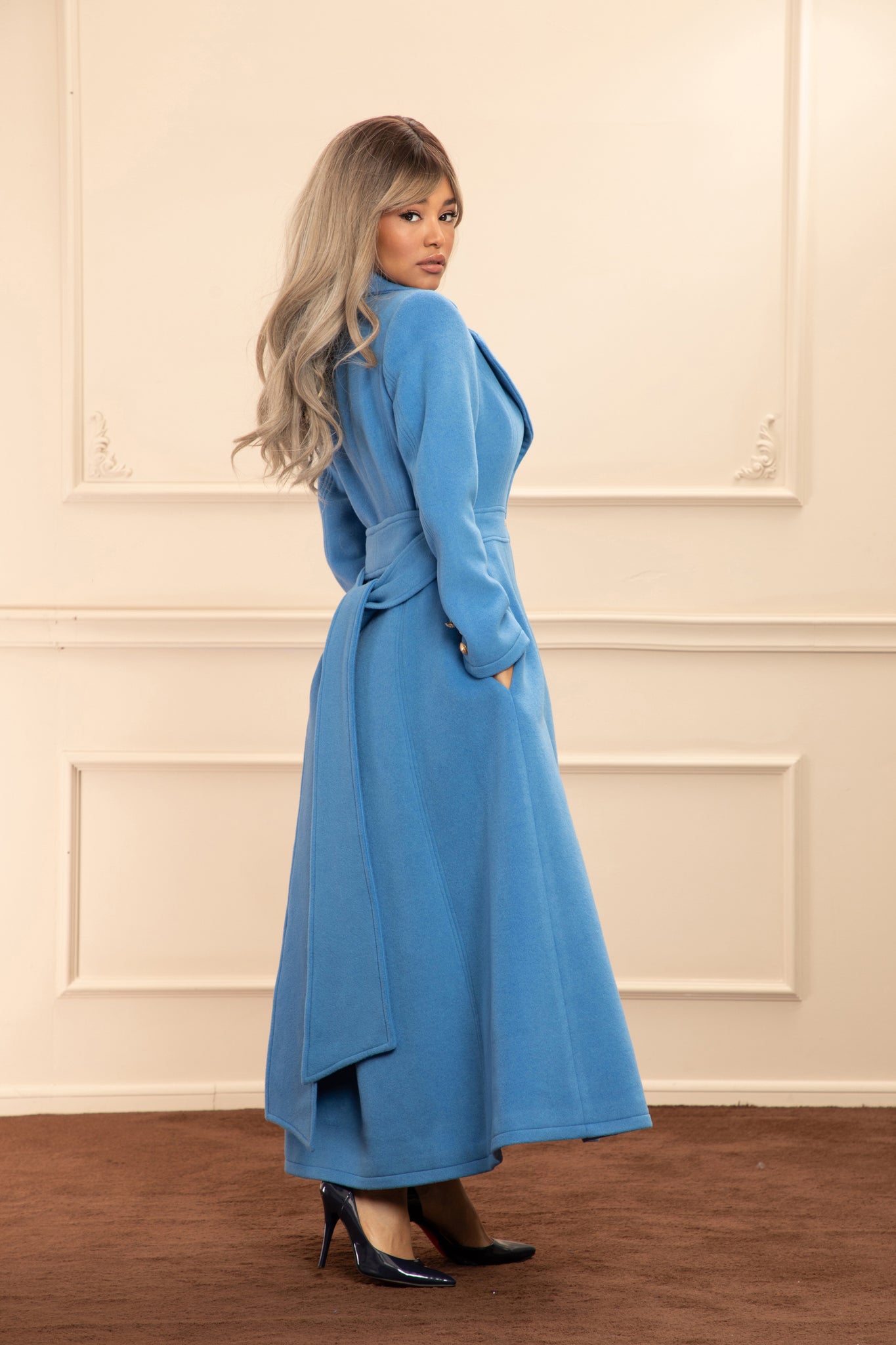 CLASSY BLUE COAT