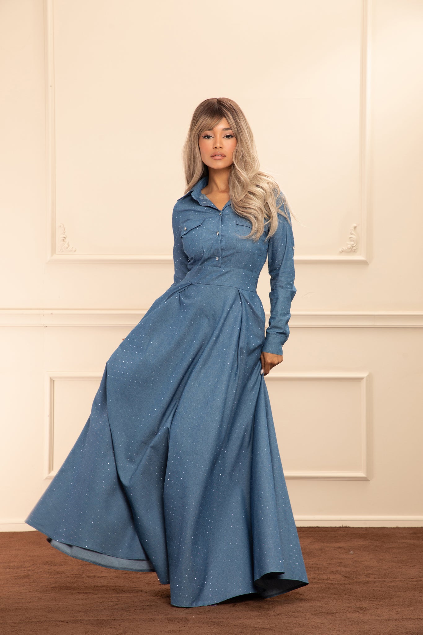 SPARKLING STONES DRESS