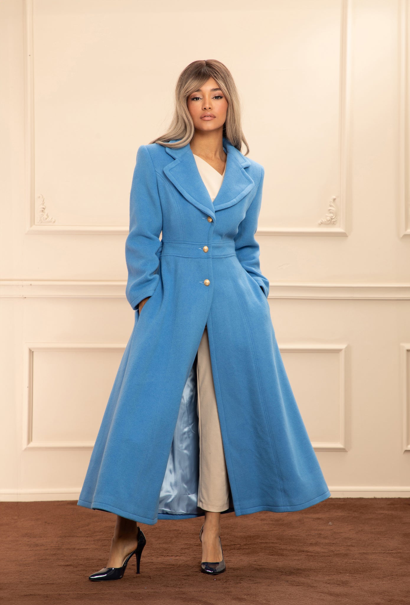 CLASSY BLUE COAT