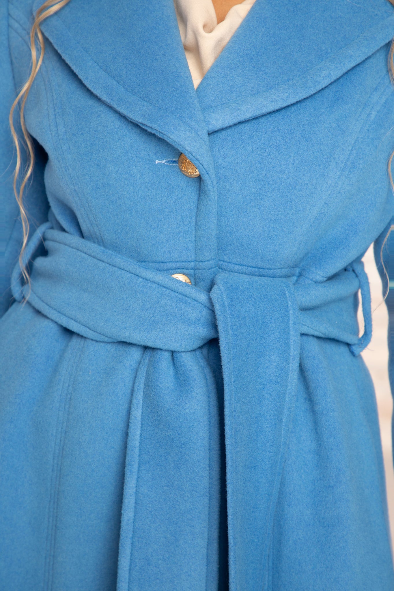 Wool Cashmere Belt