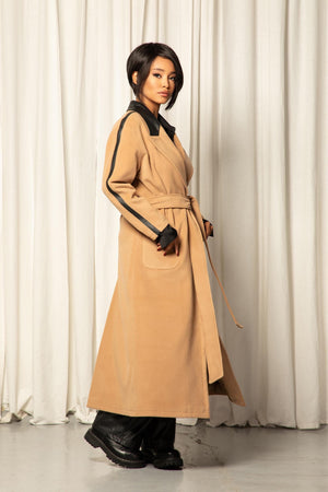 BELTED ROBE JACKET - Astraea