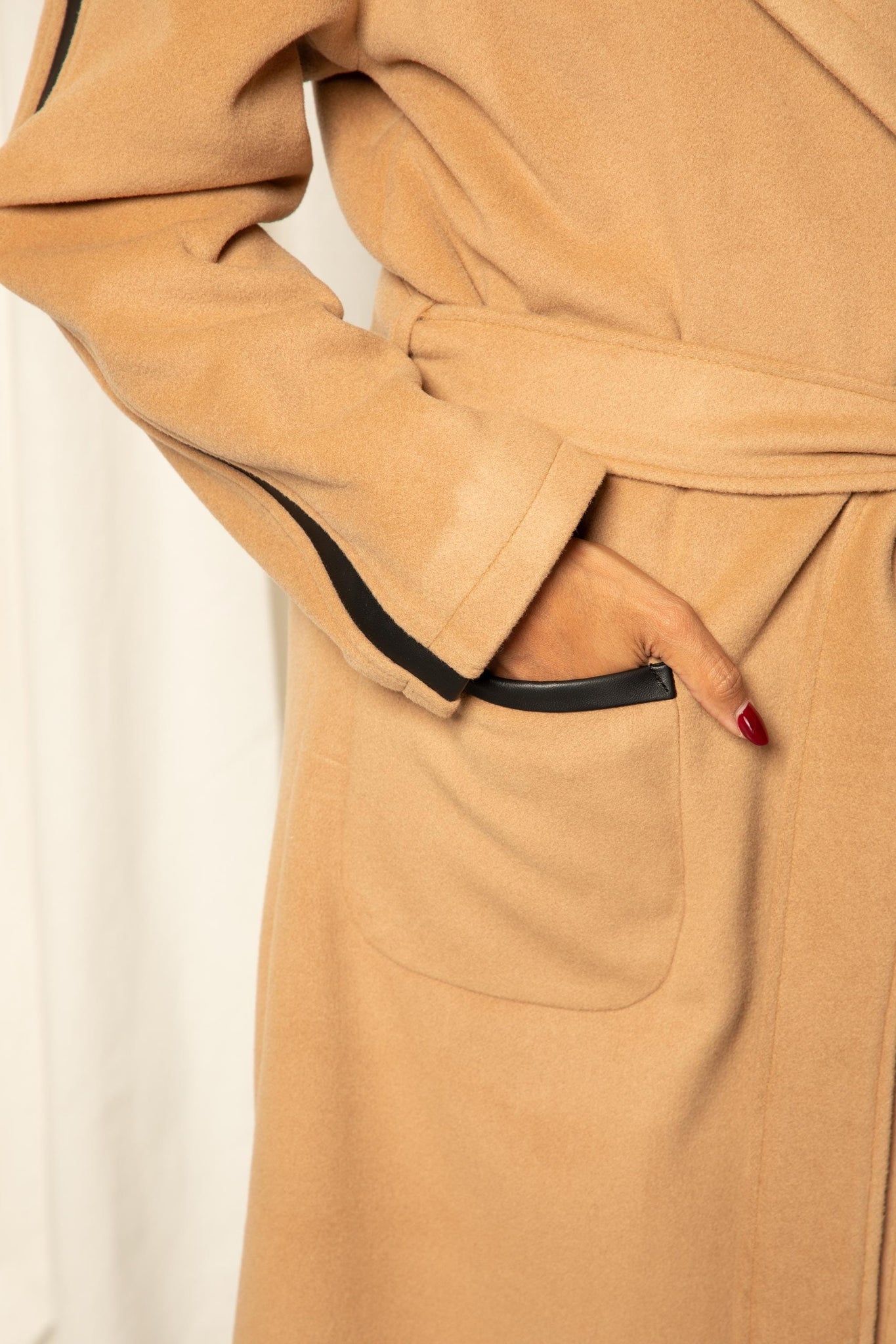 BELTED ROBE JACKET - Astraea