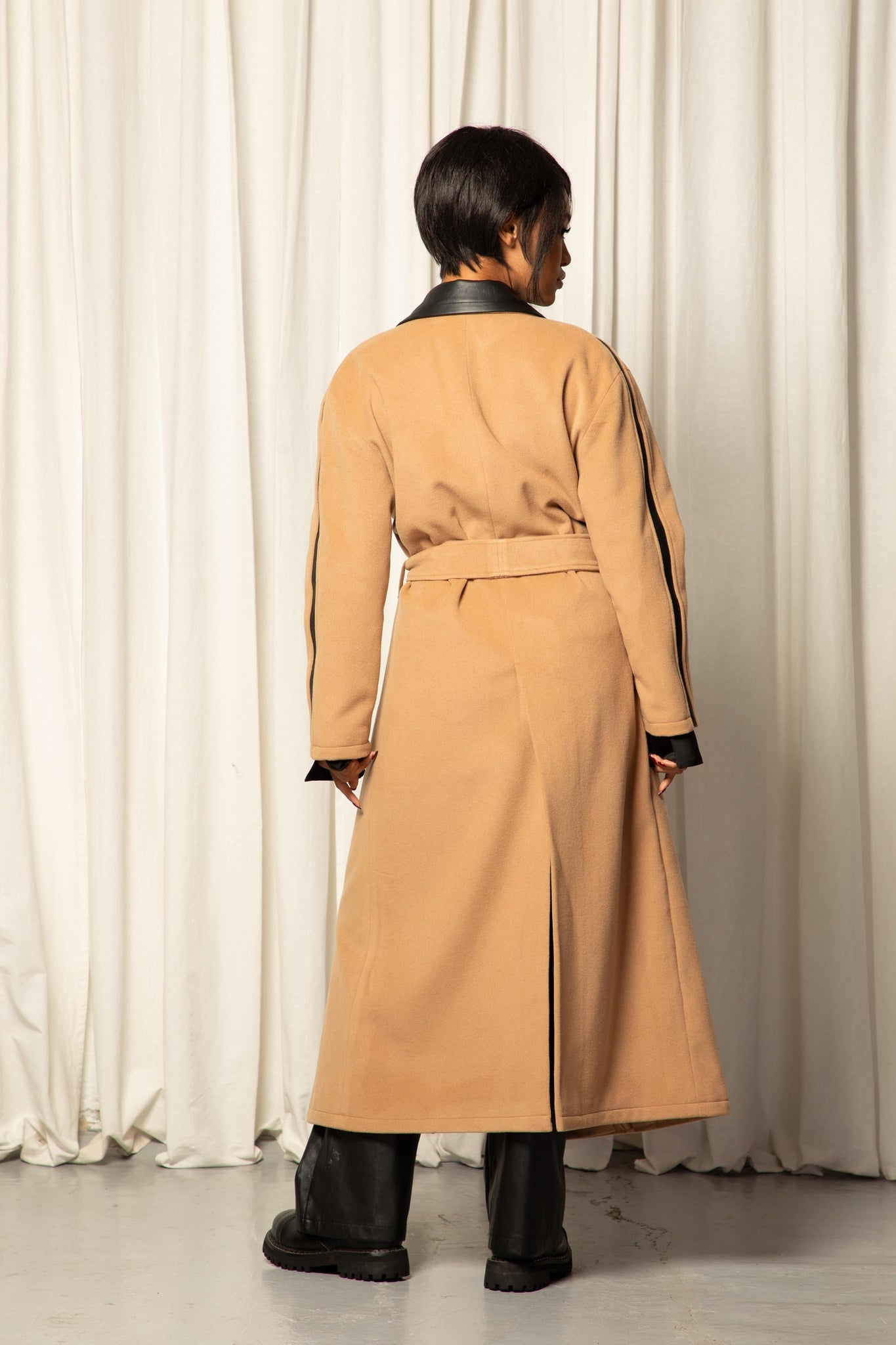 BELTED ROBE JACKET - Astraea