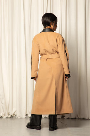 BELTED ROBE JACKET - Astraea