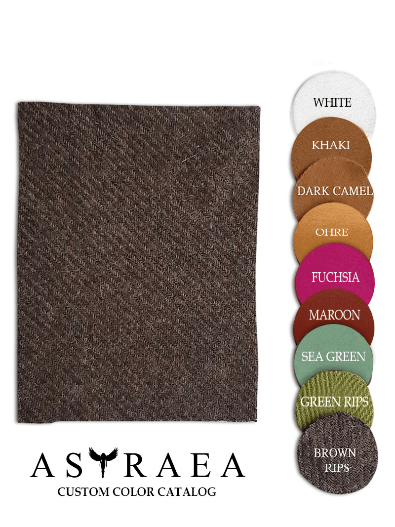 Custom Wool Cashmere Color For Coat - Astraea