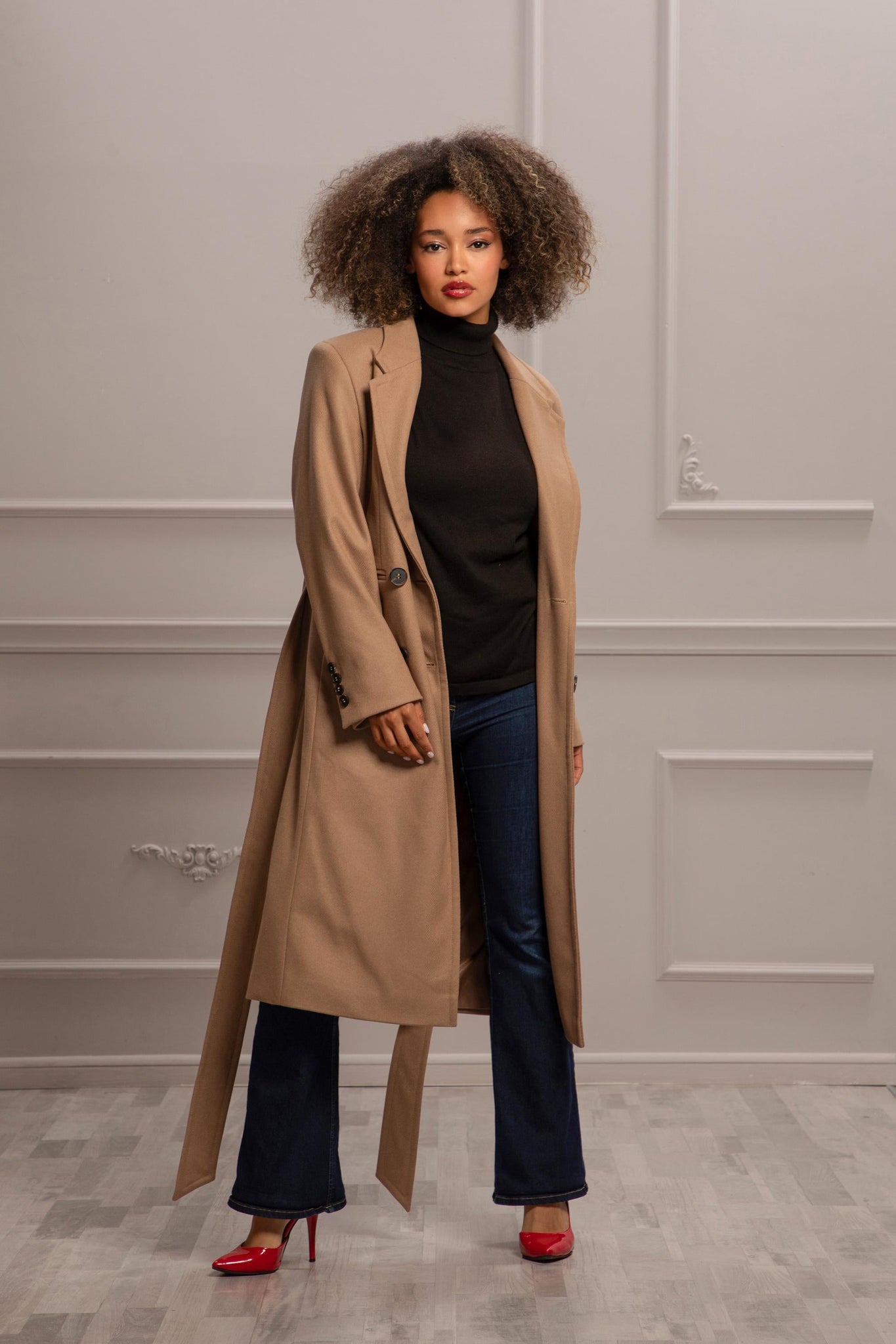 MIDI TRENCH COAT - Astraea