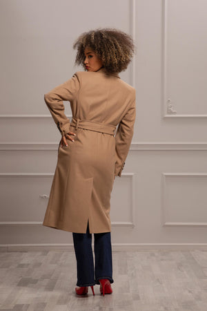 MIDI TRENCH COAT - Astraea