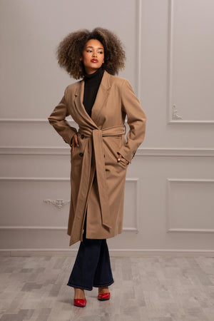 MIDI TRENCH COAT - Astraea