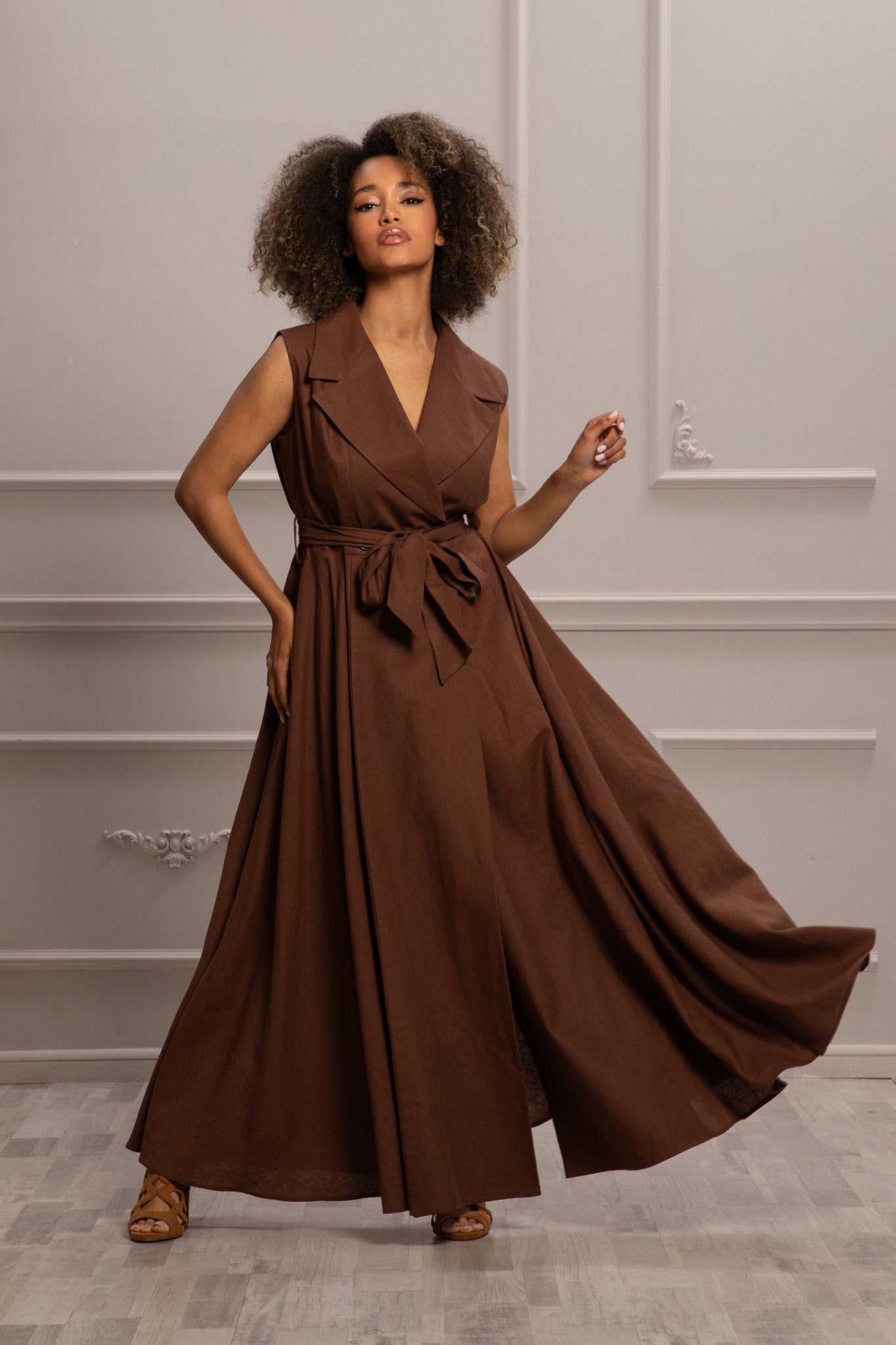 WRAP AROUND DRESS Astraea WRAP AROUND DRESS Astraea