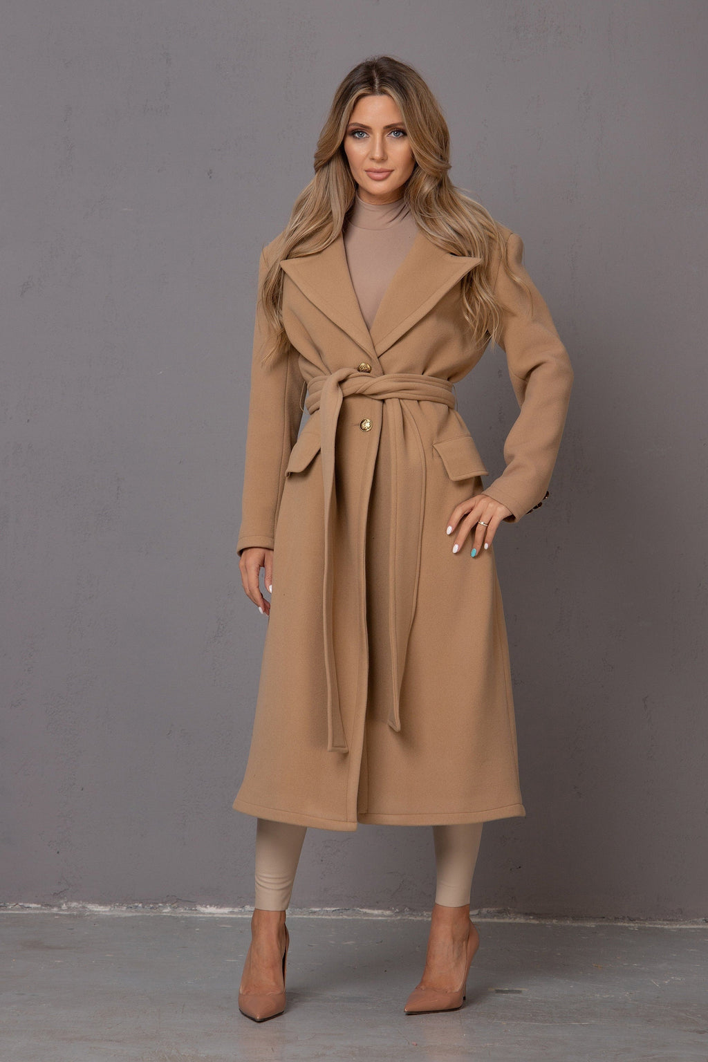 CALF LENGTH OVERCOAT - Astraea