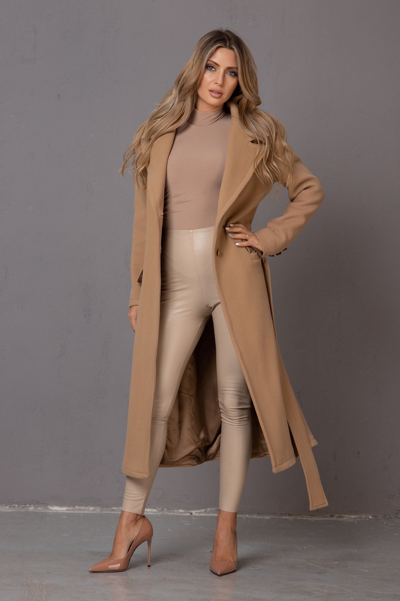 CALF LENGTH OVERCOAT - Astraea