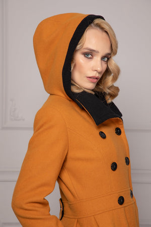 COLOR BLOCK HOOD ADDITION FOR YOUR ASTRAEA COAT - Astraea