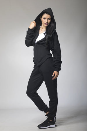 Corset Latched Hoodie and Sweatpants - Astraea