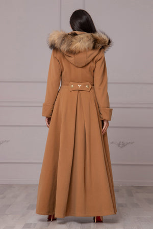 Custom Genuine Fur Hood for Astraea Coat - Astraea