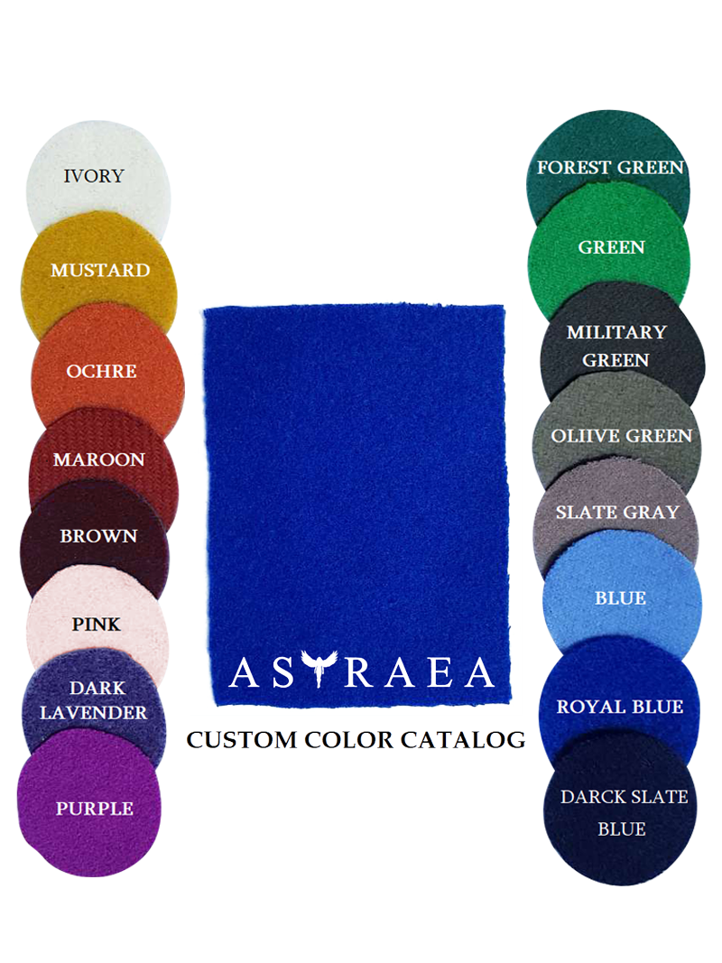 Custom Wool Cashmere Color For Coat - Astraea