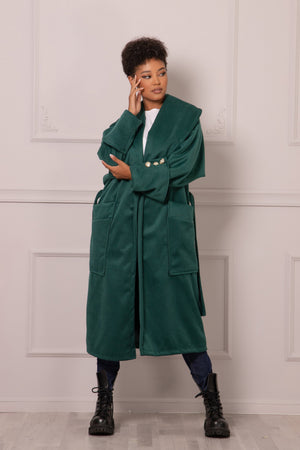 EMERALD GREEN JACKET COAT Astraea EMERALD GREEN JACKET COAT Astraea