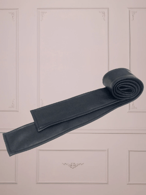 Faux Leather Tie Belt - Astraea