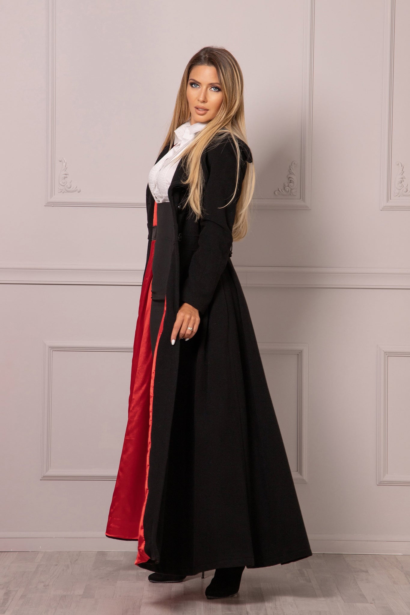 Winter Coats Fit And Flare Coat Dress FIT AND FLARE LONG COAT Astraea Winter Coats Fit And Flare Coat Dress FIT AND FLARE LONG COAT Astraea