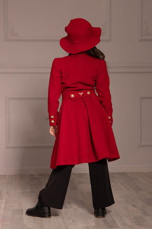 FLARED GIRL COAT - Astraea