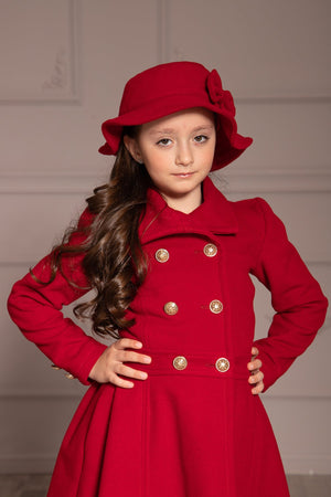 FLARED GIRL COAT - Astraea