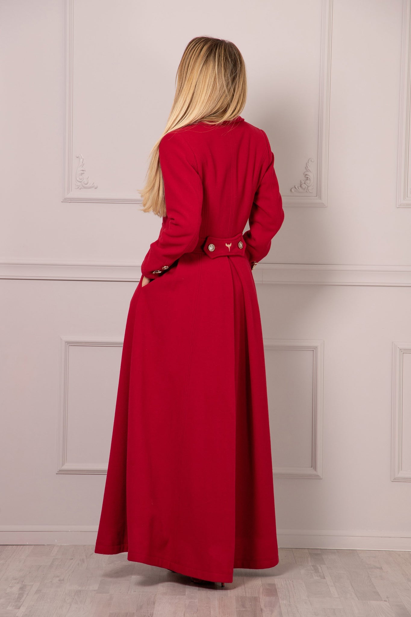 FLOOR LENGTH COAT - Astraea