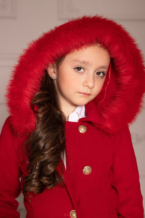 GIRL STRAIGHT COAT - Astraea