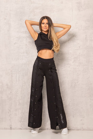 High-Waist Pants and Crop Top - Astraea