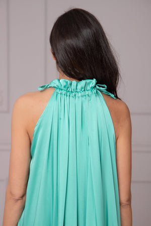 Light Emerald Green Dress - Astraea