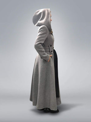 Long Hooded Coat - Astraea