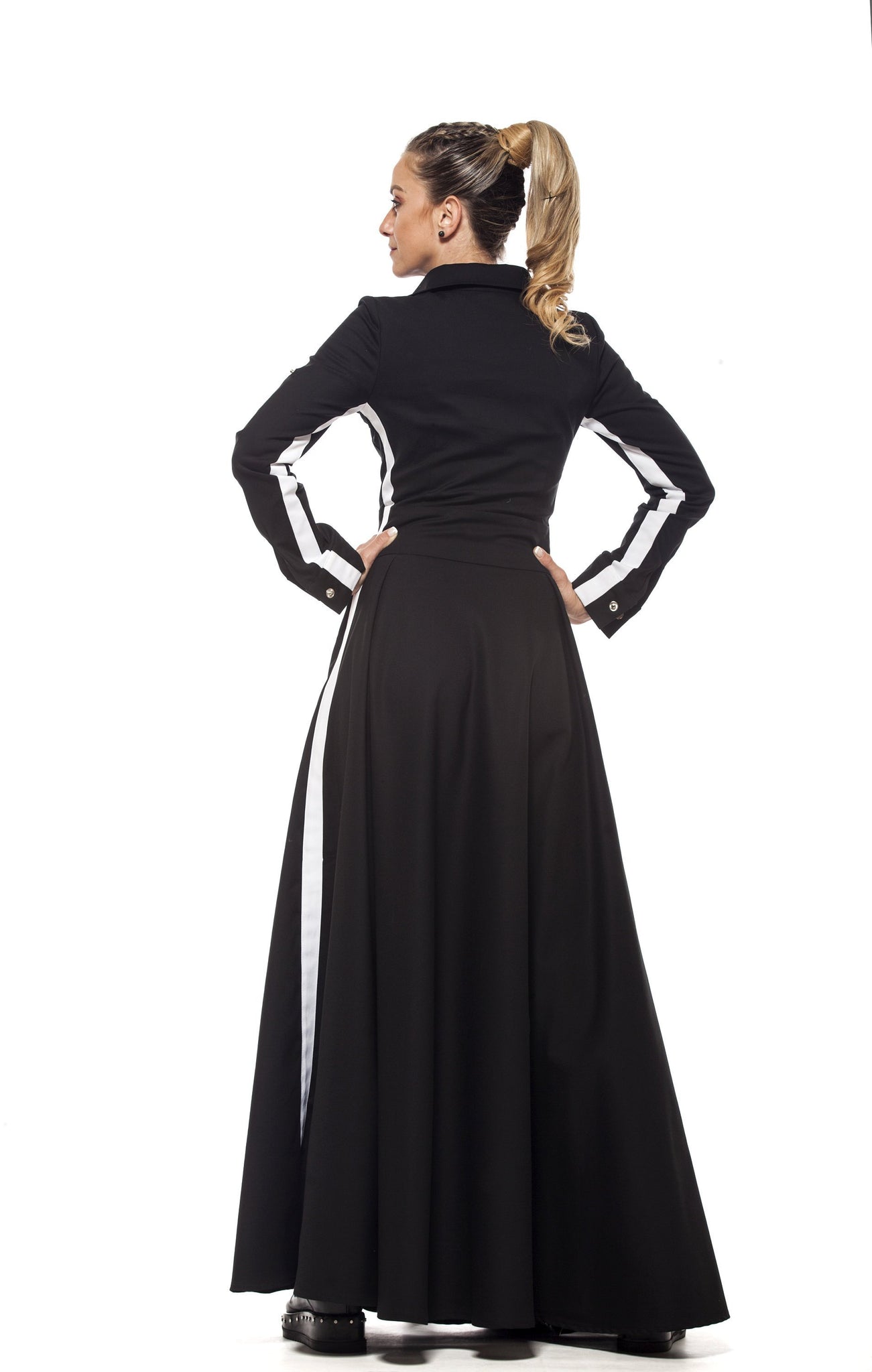 Long Sleeve Maxi Dress - Astraea