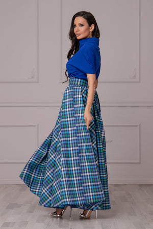 MULTICOLOR PLEATED SKIRT - Astraea