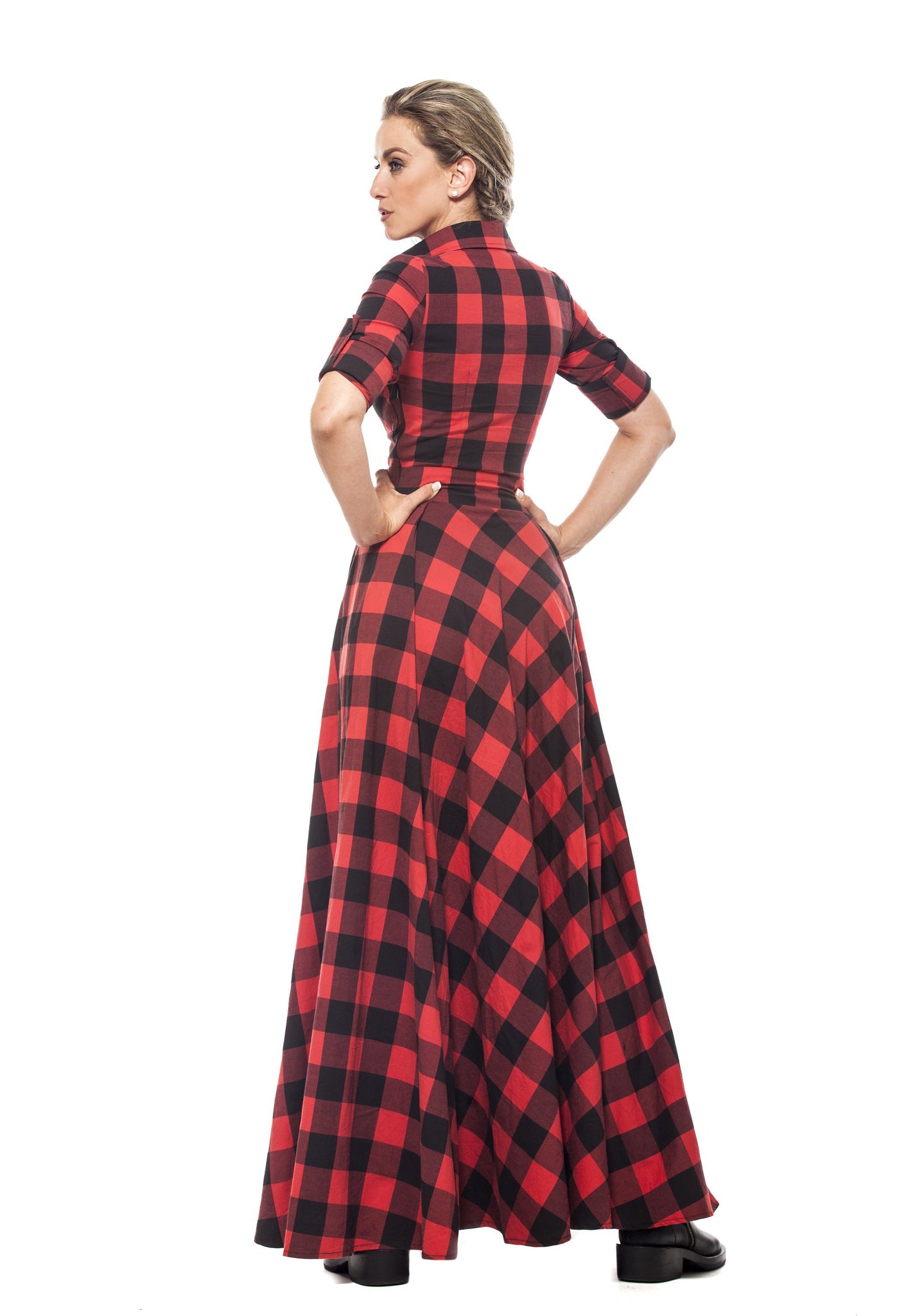 Plaid Dress - Astraea