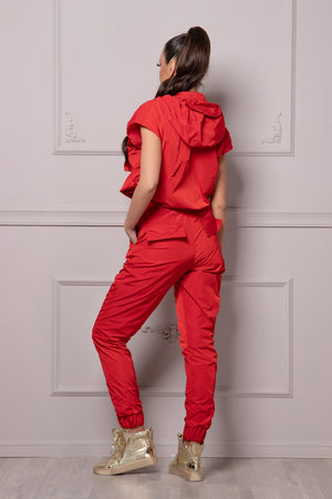 RED ATHLEISURE SET - Astraea