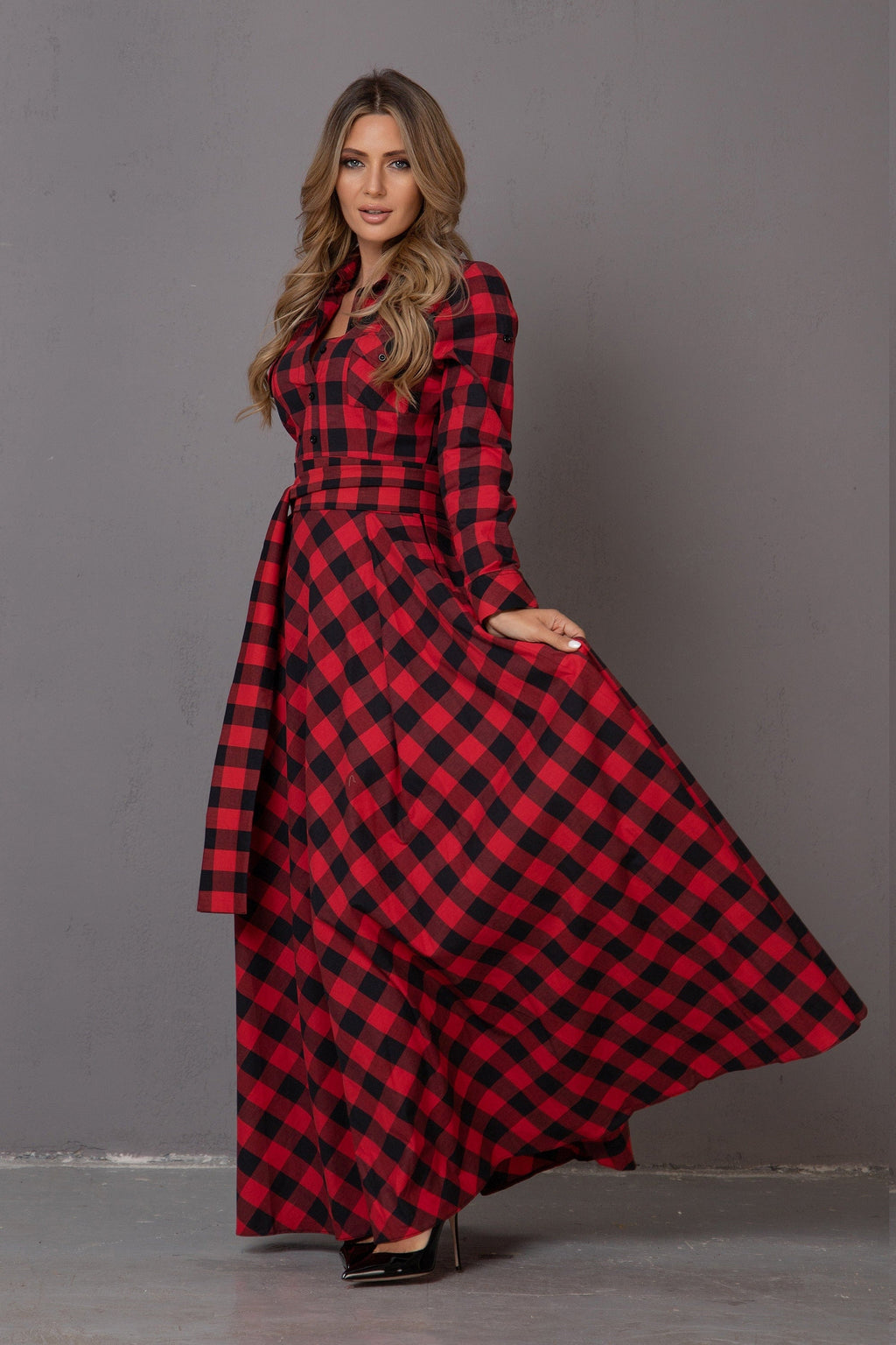SCOTTISH MAXI DRESS - Astraea
